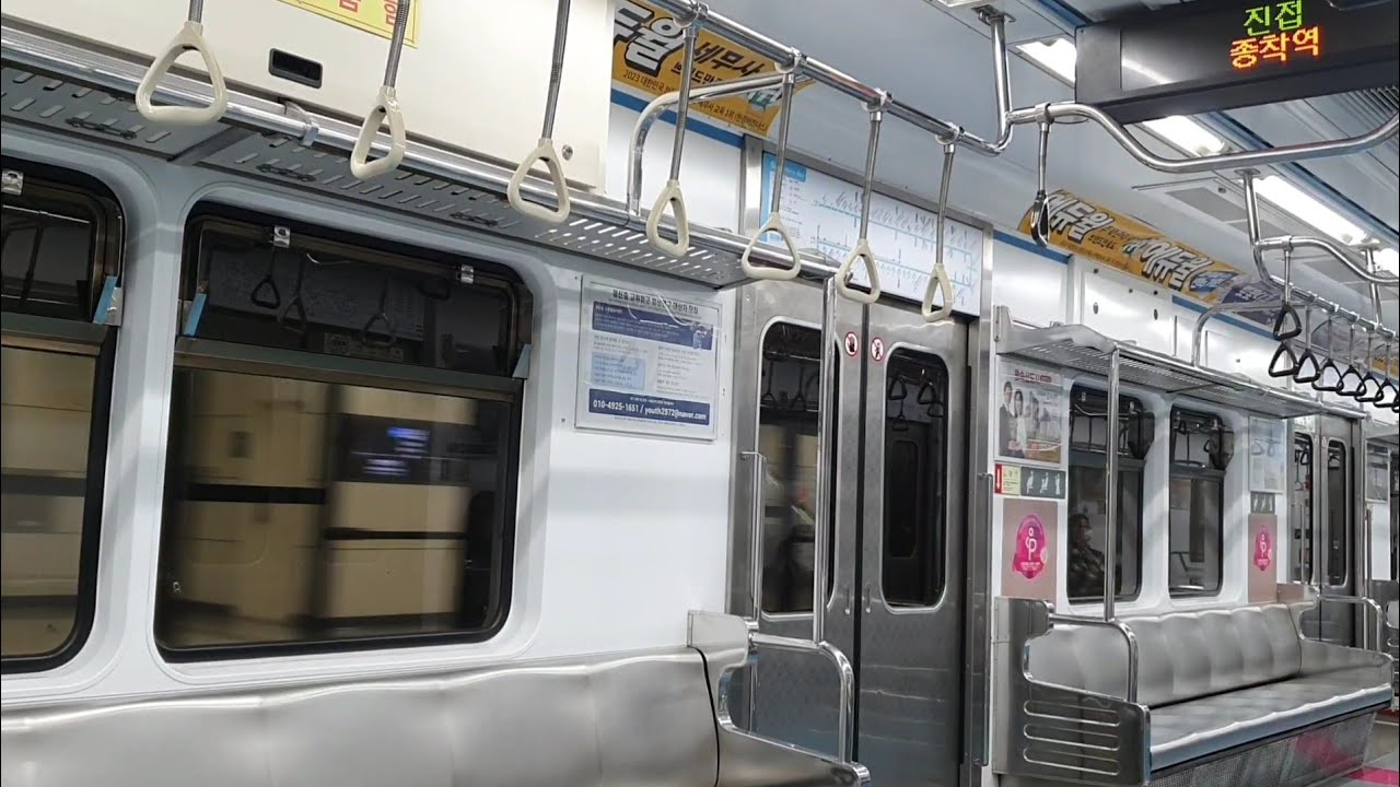 서울지하철 4호선 468편성 오이도~당고개, 당고개~진접역 전 구간 주행영상 및 안내방송/Seoul Line4.