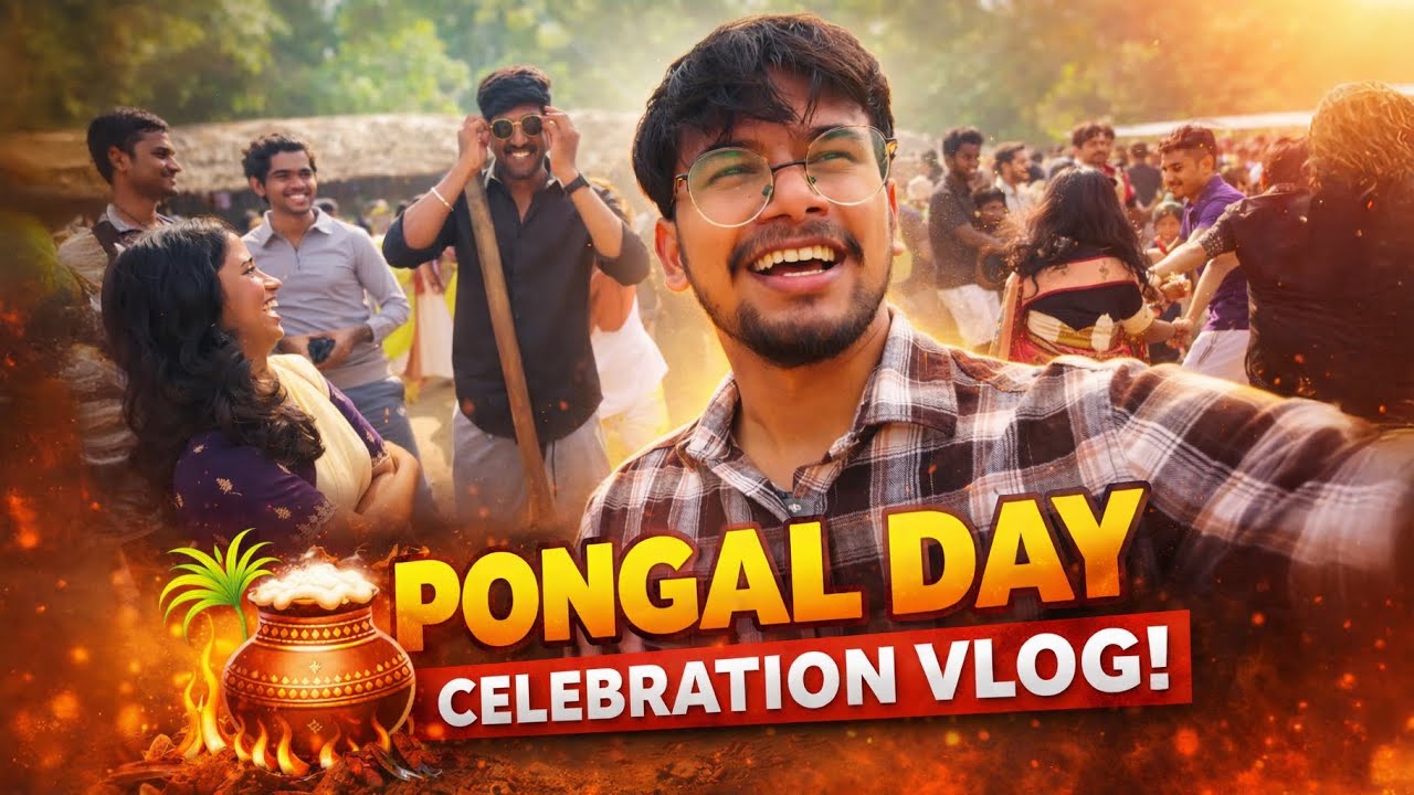 Pongal Vibes at VIT Chennai 💛 | Traditional Village  Pongal Celebration 🔥 | Pure Tamil Culture 🌾