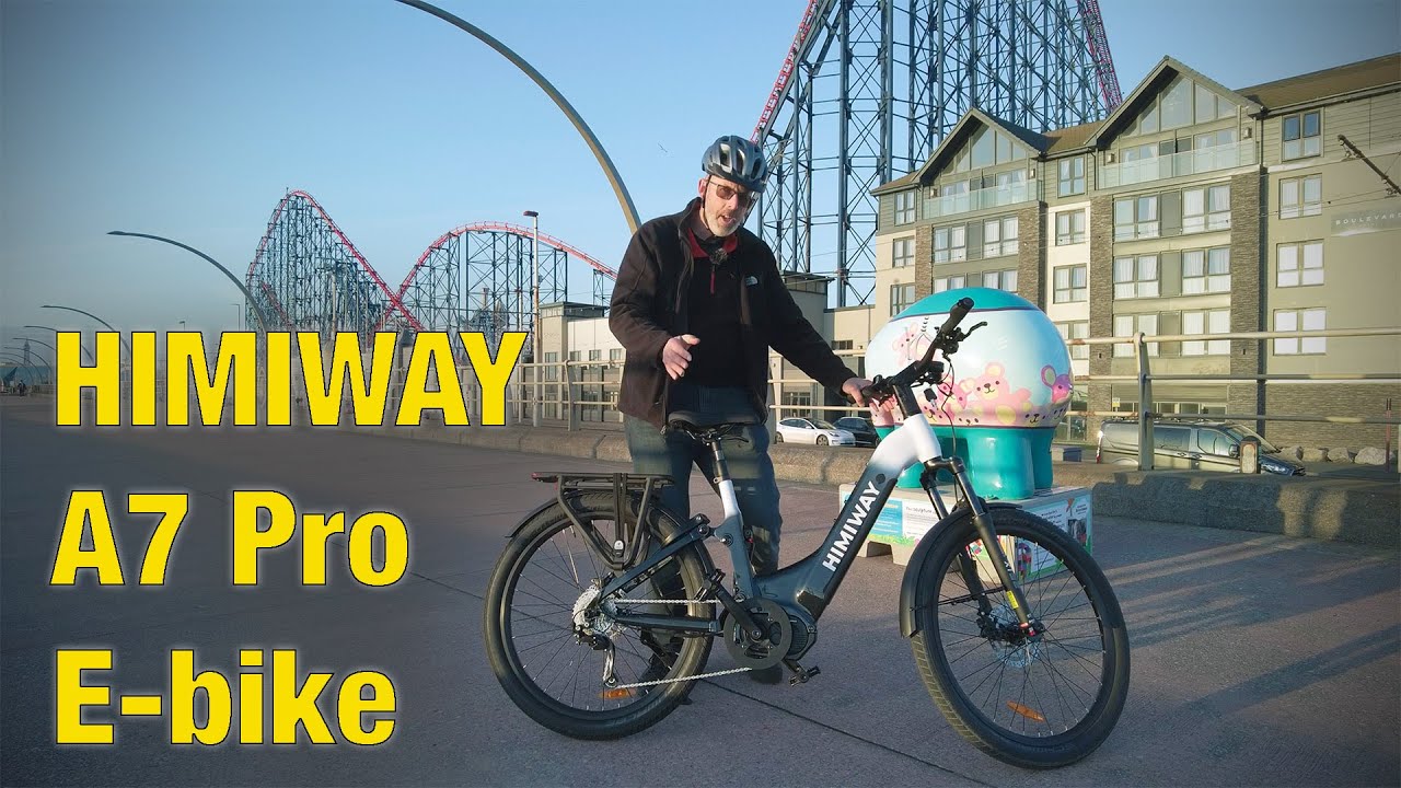 I ride the Himiway A7 Pro E-bike in Blackpool