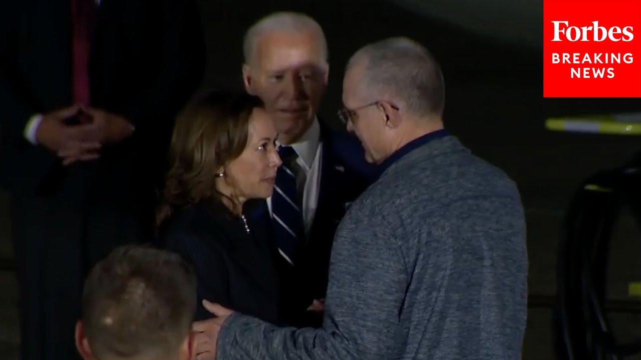 BREAKING: Biden, Harris Welcome Evan Gershkovich & Paul Whelan Back To U.S. From Russian Captivity