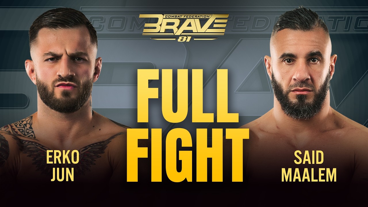 Erko Jun vs Mohamed Said Maleem | BRAVE CF 81 | BRAVE CF Members Club | Join Now