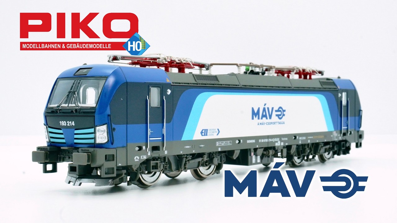 Modellbemutató: PIKO ELL/MÁV 193 214 