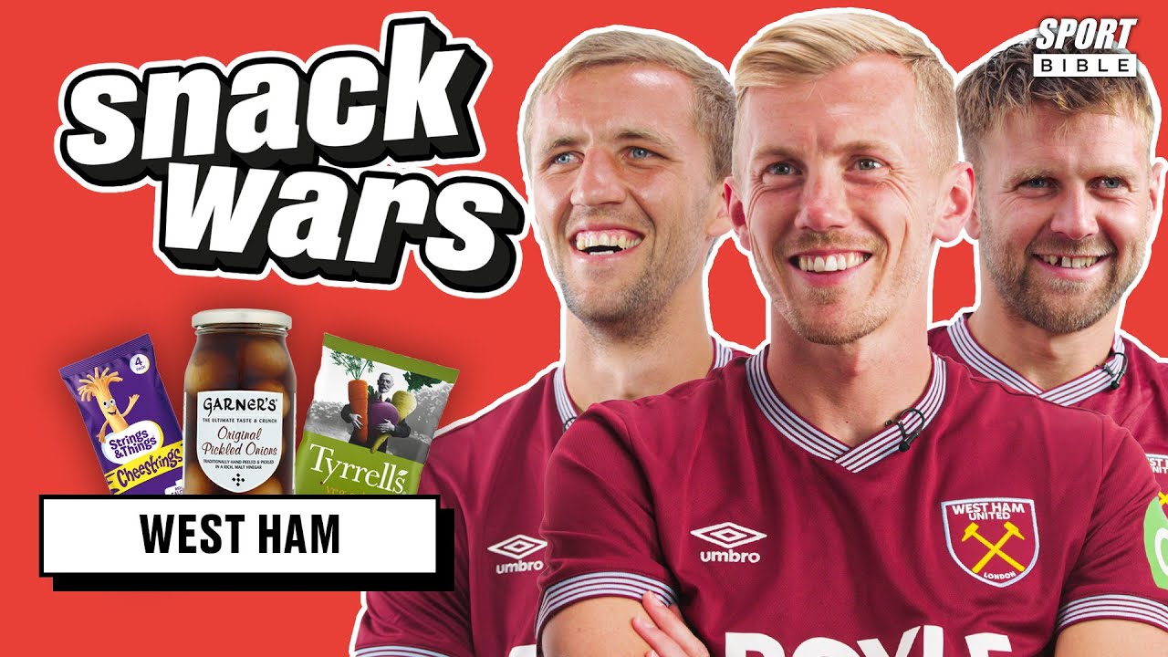 West Ham's Players Rate British And Rest Of The World Food | Snack Wars