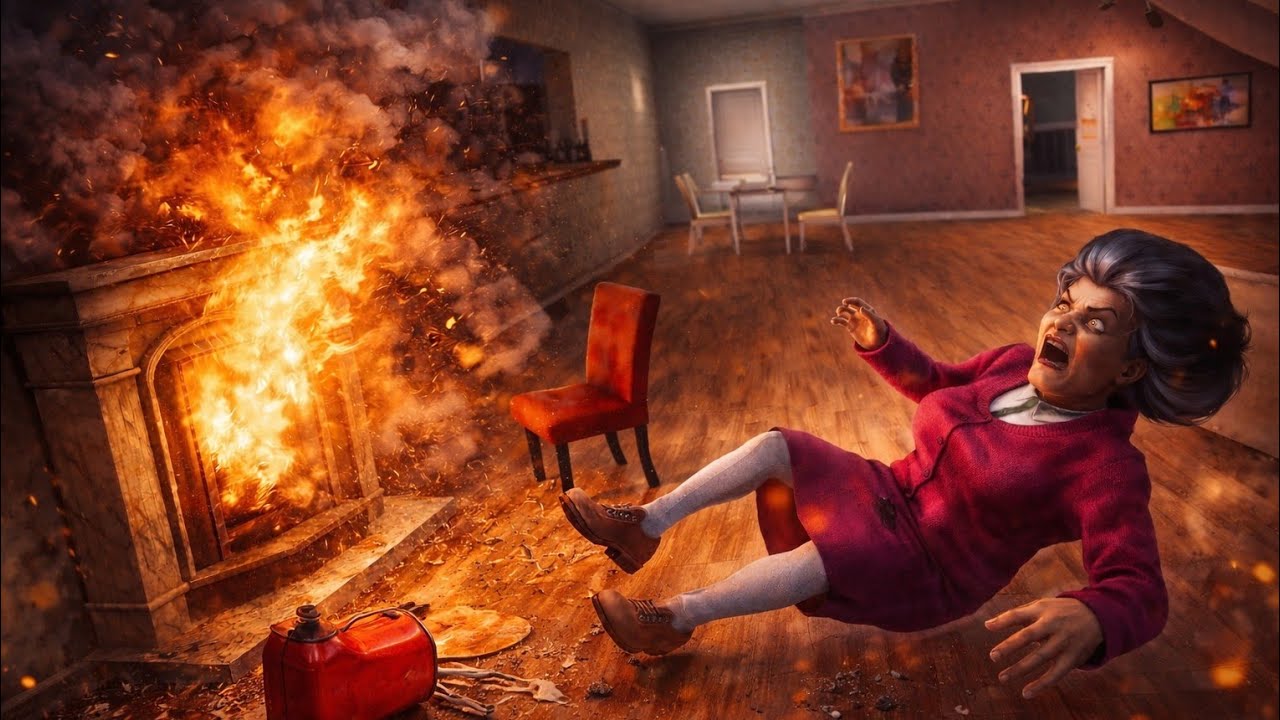 Chimney Me Gasoline Daal Diya… Scary Teacher Ki Band Baj Gayi 😂💣