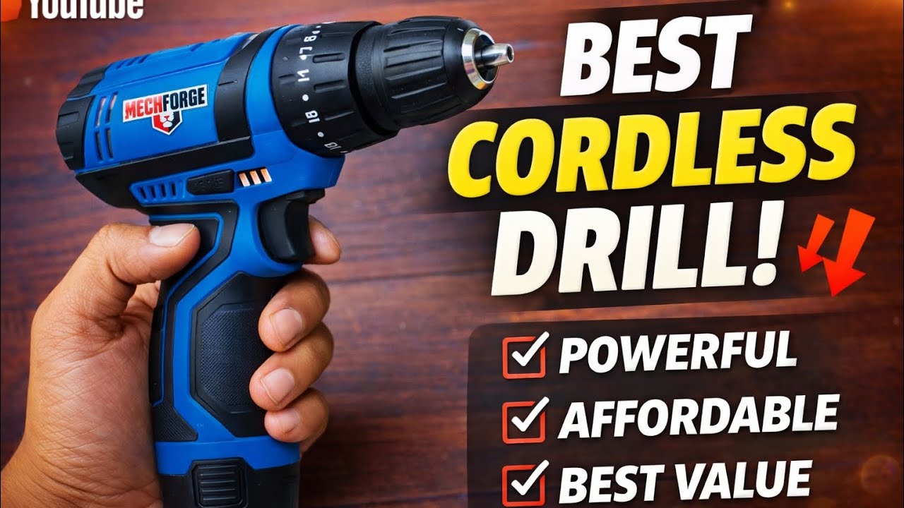 ✅ MECHFORCE Cordless Drill 🔥 Power Test | Worth Buying?
