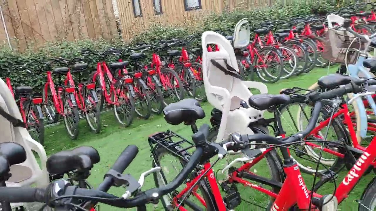 Capfun Lou village. sports and bike area.