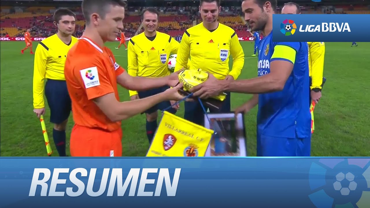 Resumen de Brisbane Roar (3-0) Villarreal CF