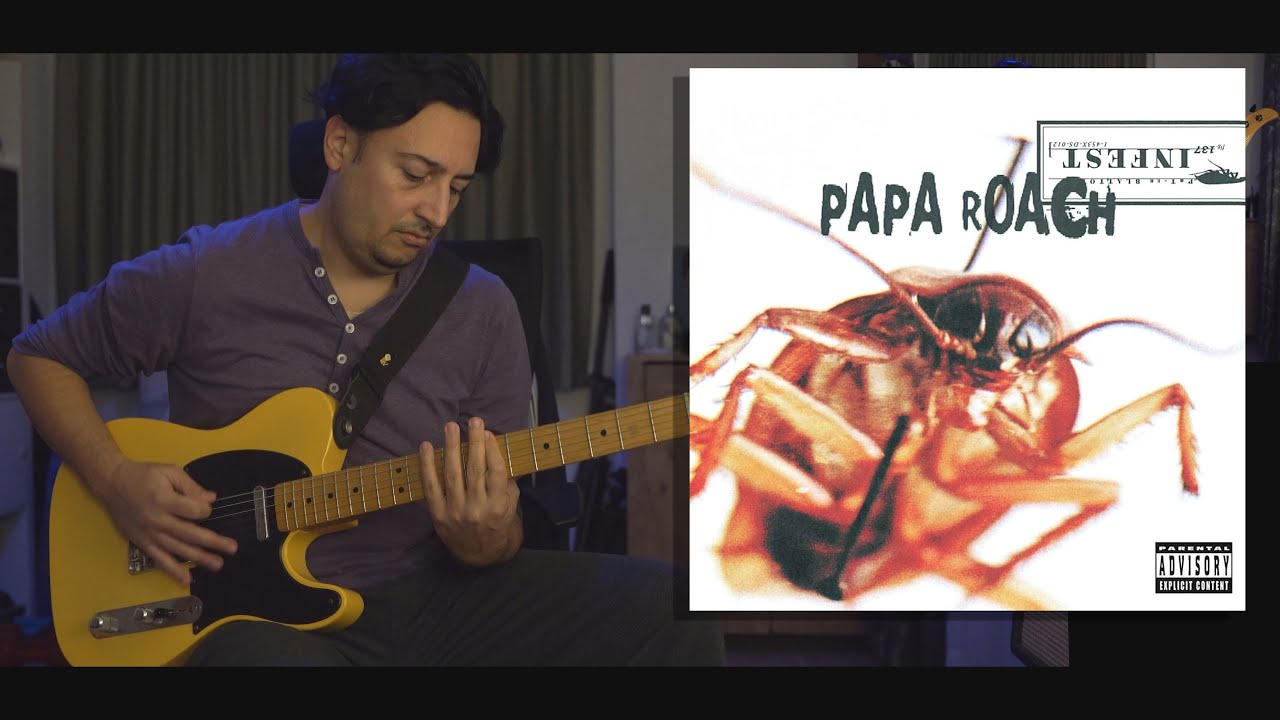 Papa Roach - Between Angels And Insects (Bass & Electric Guitar Cover) V2.0