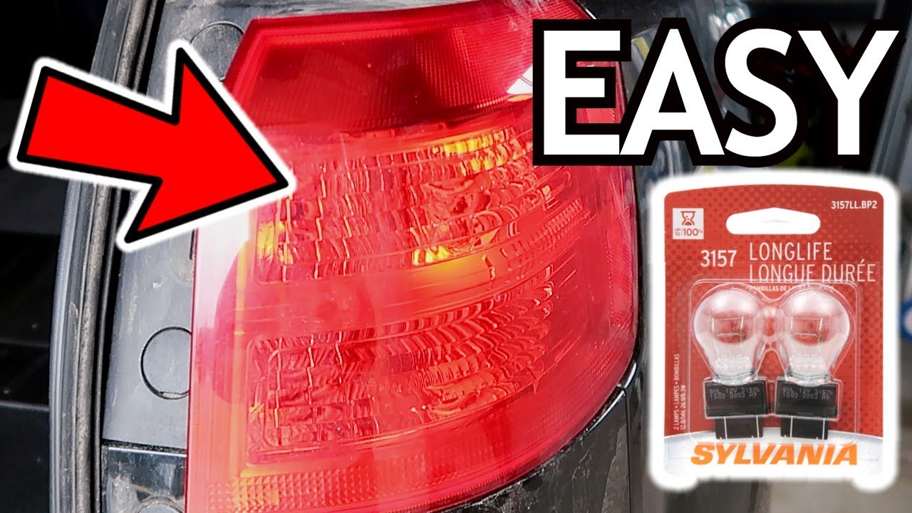 How to replace tail light bulb GMC Terrain
