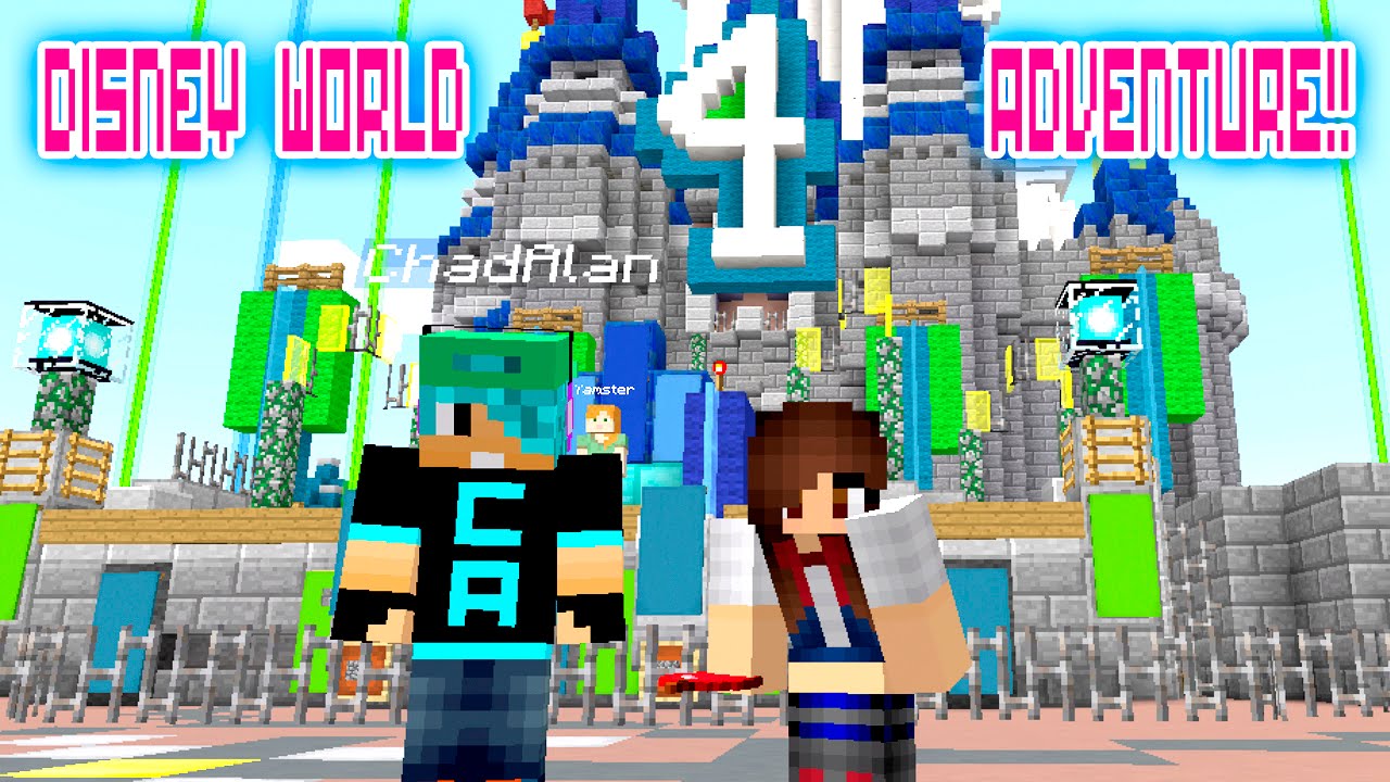 Minecraft Disney World Adventure with Chad Alan!