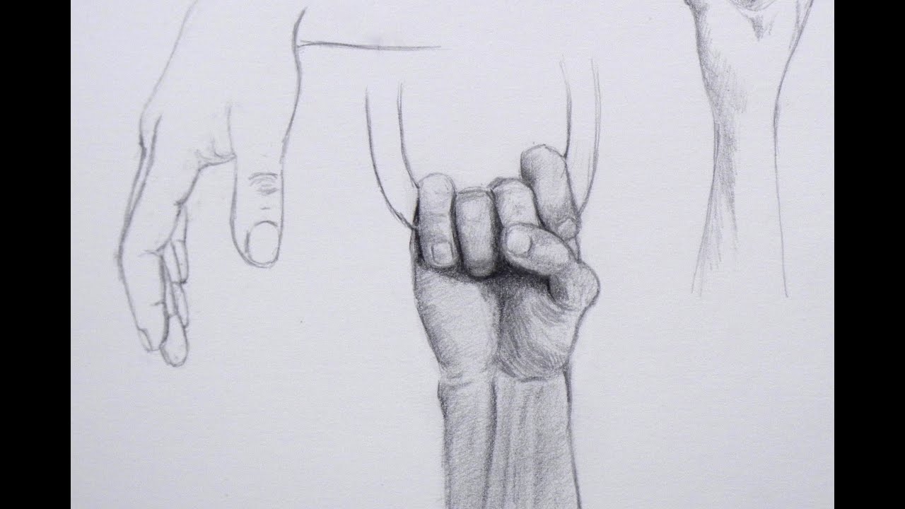 How to Draw Realistic Hands - Different Ways