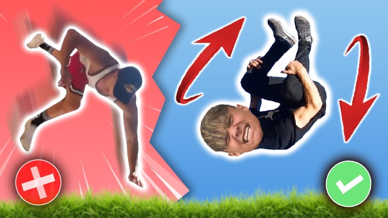 APPRENDRE LE SALTO AVANT / FRONT FLIP EN 48H (miskine mes chevilles) ft. @AURELIEN ROY
