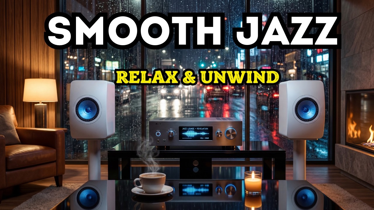 Gentle Smooth Jazz & R&B Soul – Relaxing Music for Deep Focus & Chill