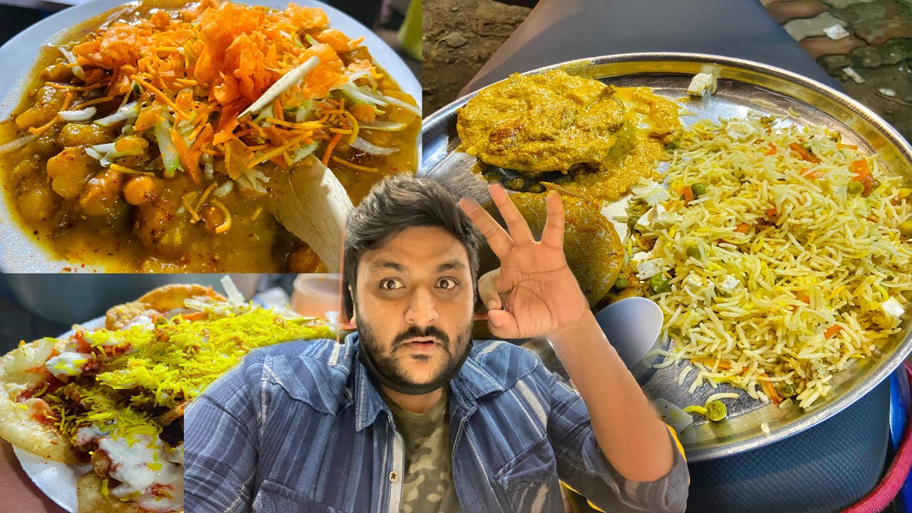 Street Food khane ka alag hi Maza hai 🤤