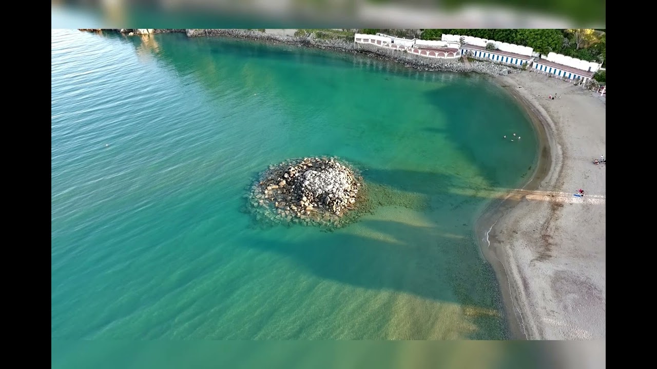 In volo sulla splendida Baia di Copanello (cz) -Calabria-