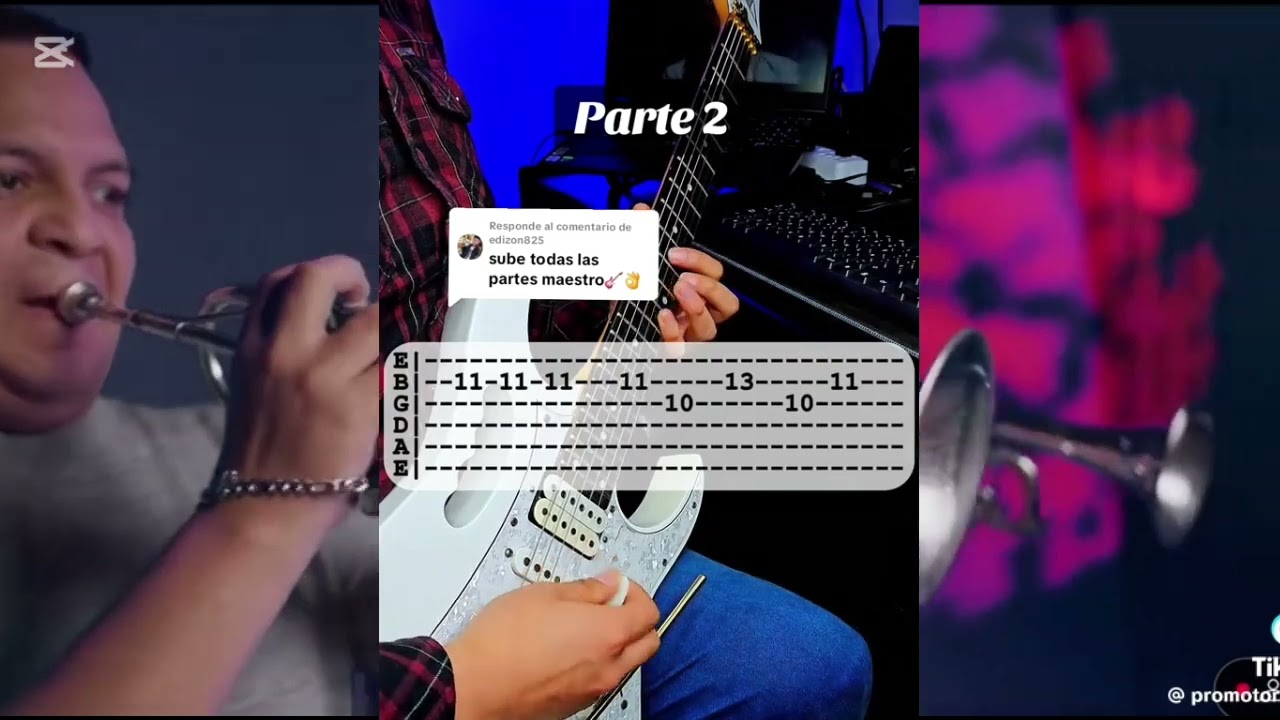 Tablatura no te preocupes por mi dilver Aguilar (corazón serrano) intro 