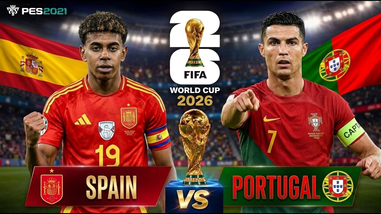 eFootball PES 21 Gameplay | Fifa World Cup 2026 Live Simulation