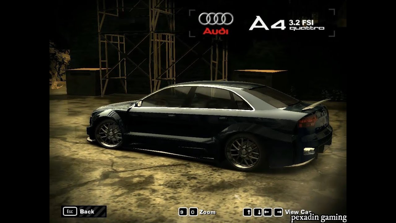 NFS Most Wanted - Audi A4 3 2 FSI Quattro (Junkman Upgrade)