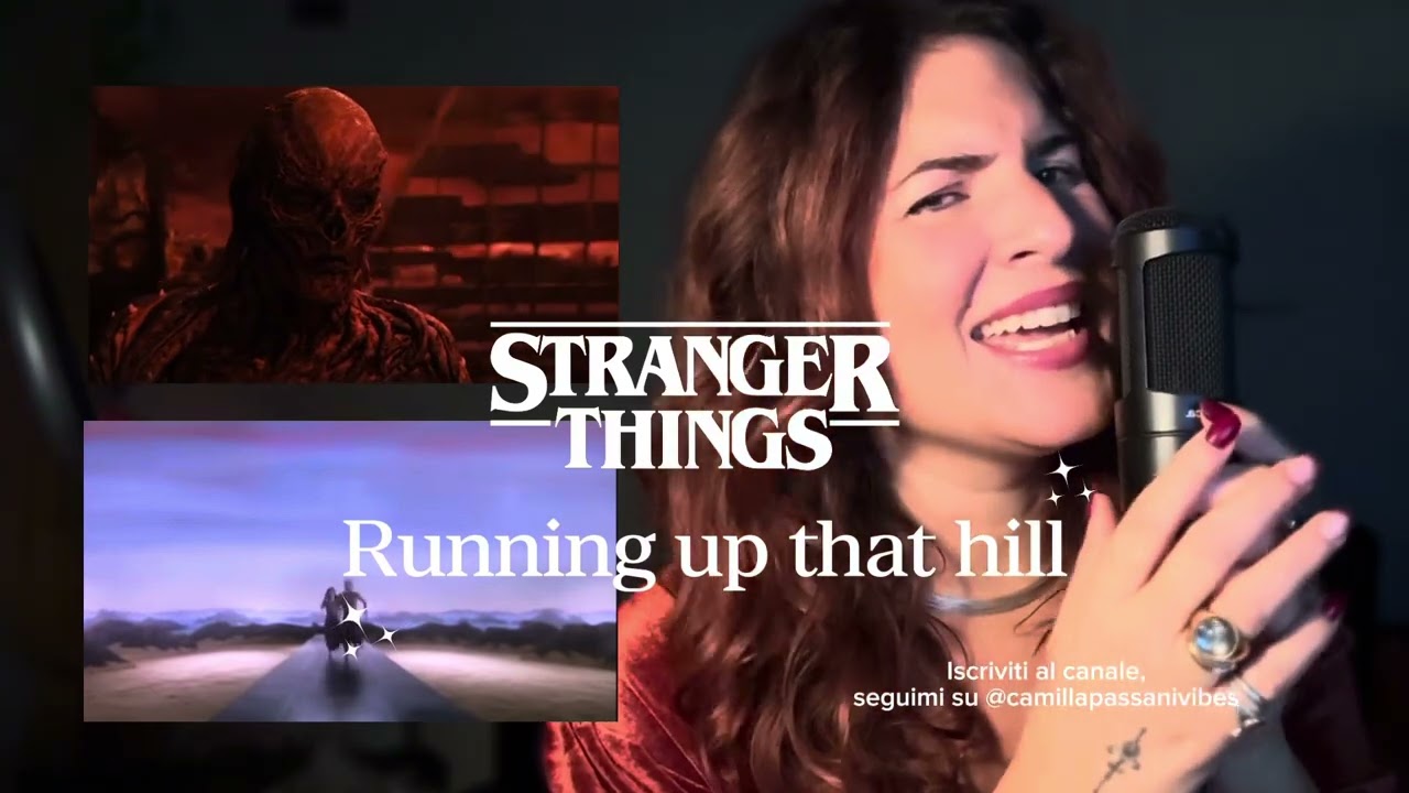 Running up that hill 🔮 Kate Bush | Stranger Things 🚲✨ Camilla Passani