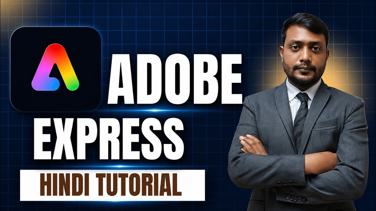 Adobe Express AI Full Tutorial in Hindi | Free AI Video & Image Generator | Adobe Express Use