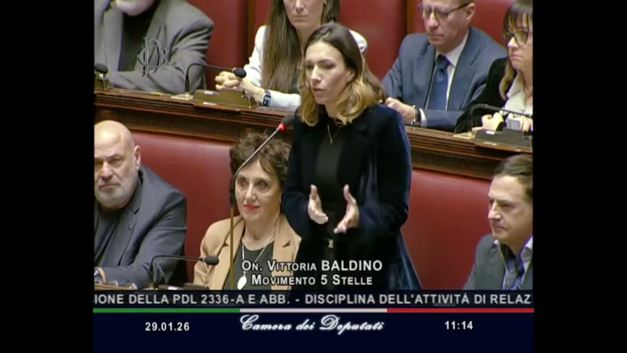 Vittoria Baldino   M5S Camera   Dichiarazione di voto in Aula 29/01/2026