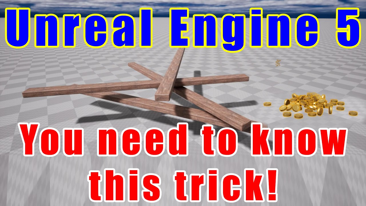 Unreal Engine 5/4 - Save The State of Physics Simulated Objects - Rapid Set Dressing!