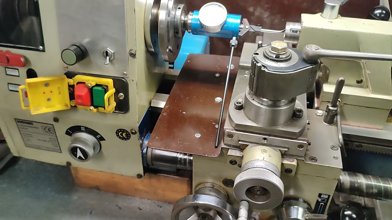 Reitstock der Drehmaschine mit einem Centricator ausrichten Part 1 (und ein paar Mods der Maschine)