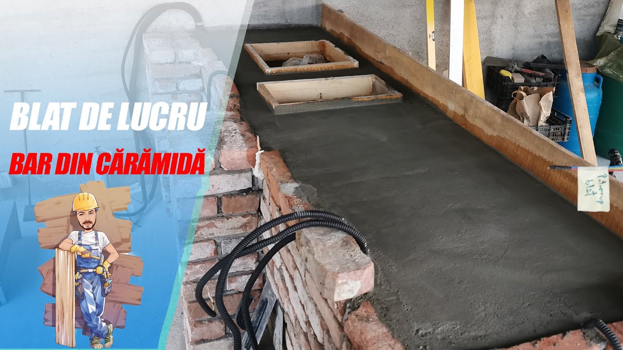 Blat de Lucru - Bar din Caramida