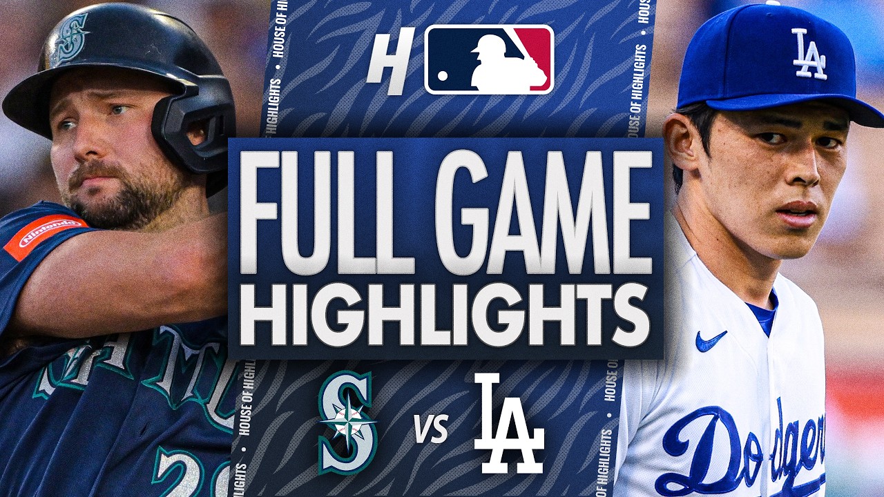 Seattle Mariners против Los Angeles Dodgers &mdash; ЛУЧШИЕ МОМЕНТЫ МАТЧА 🔥 30 июля 2026 г., сезон MLB