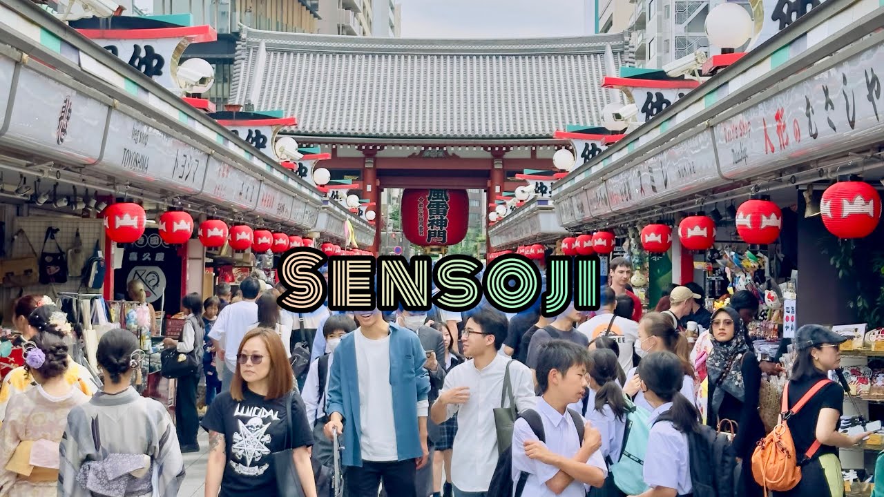 Walking Tour | Sensoji, Taito City, Tokyo | 4K Walk #sensoji #tokyowalk #topbunwalks 