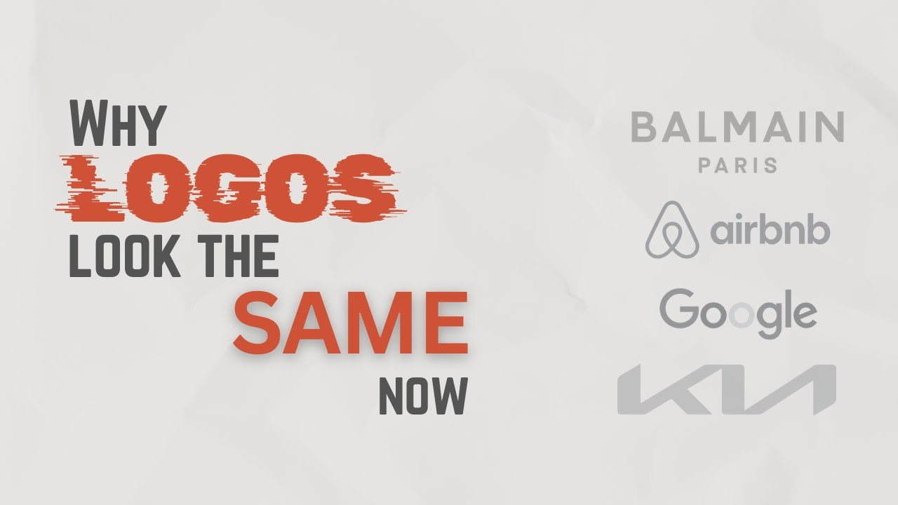 Flat. Minimal. Boring? Why All Logos Look the Same Now