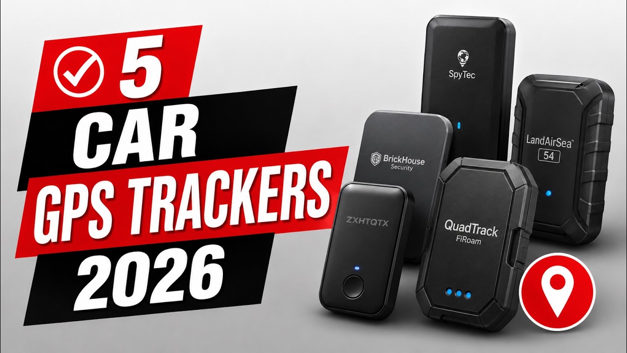 ✅Top 5 Best Car GPS Trackers of 2026