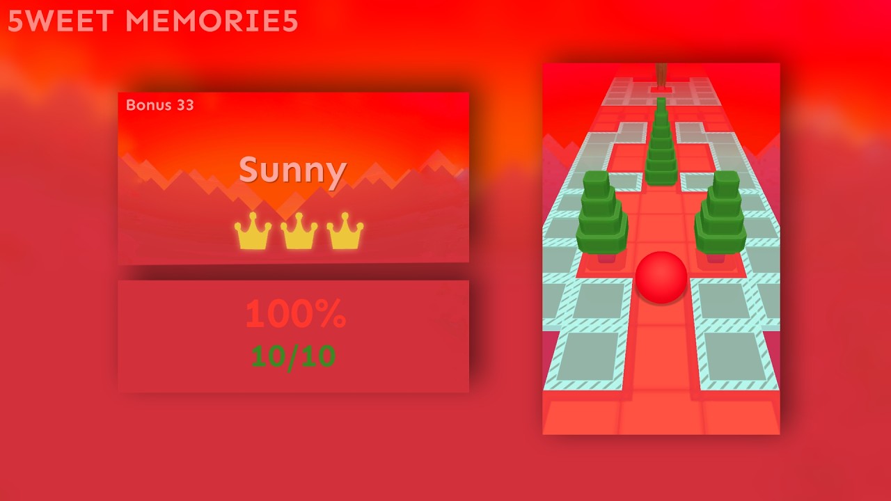 Rolling Sky Remake - Sunny [5WEET MEMORIE5] || Bonus 33