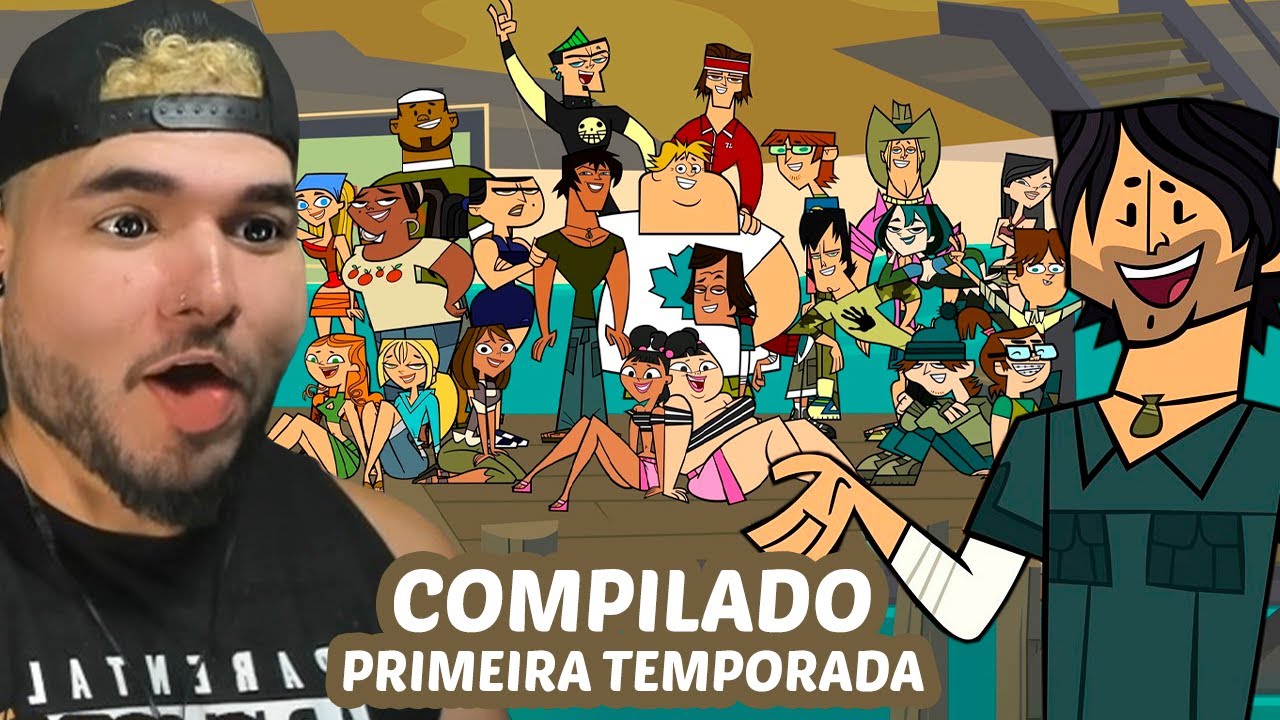 MARATONA ILHA DOS DESAFIOS DRAMA TOTAL | Melhores Momentos do Reality Show em Desenho