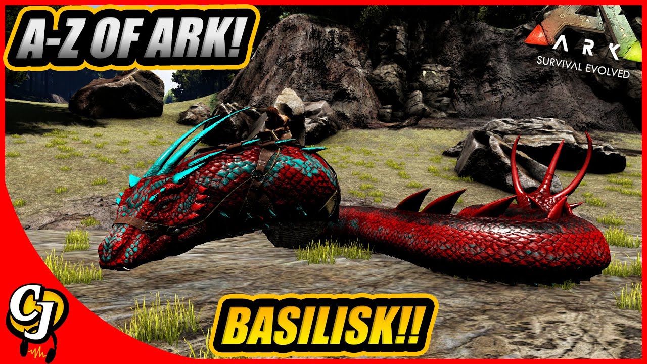 A-Z Of Ark! The BASILISK And Why It's Hidden Ability Is So OP!! || Ark Survival Evolved!