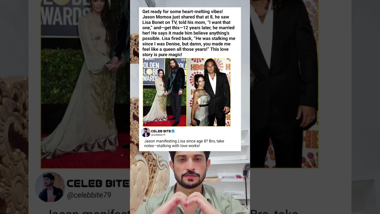 Jason Momoa’s 8-Year Crush to Love Story! 😍 Pure Magic!