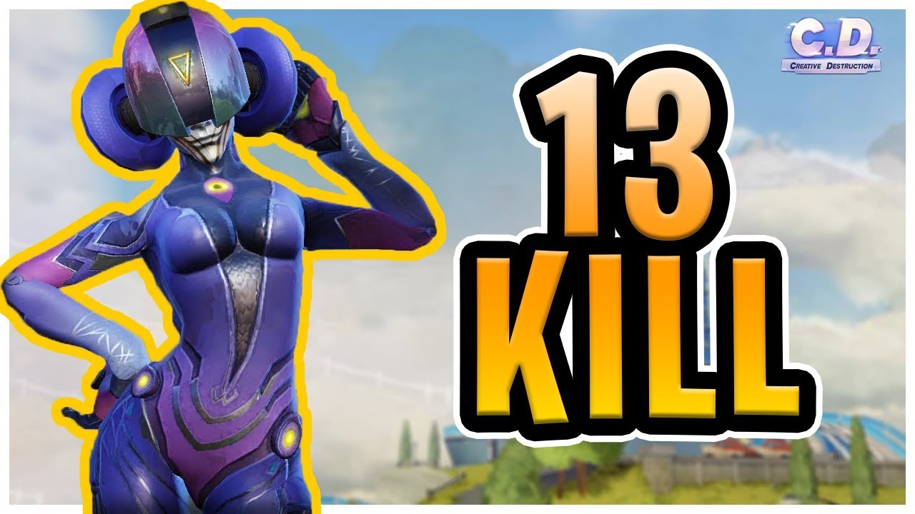 13 KILL SOLO GAMEPLAY - Creative Destruction - ქართულად