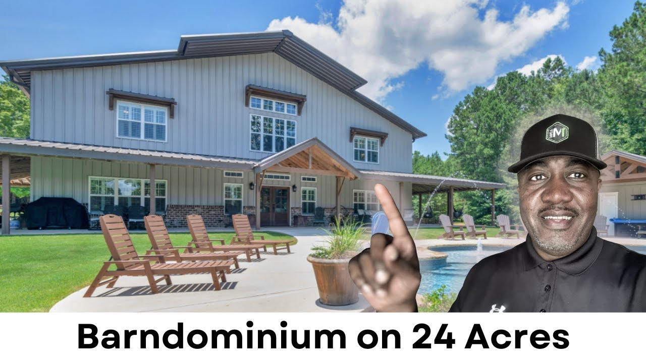DISCOVER Your Dream BARNDOMINIUM in Jackson GEORGIA Now!