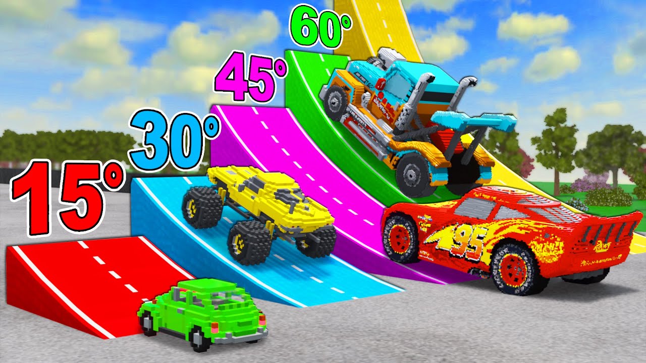 Which Ramp Gives You Longest Jump ? - Teardown