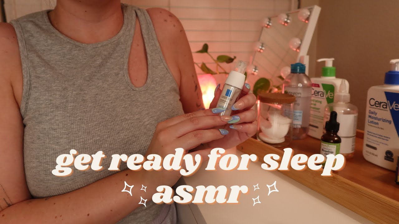 ASMR Calming Night Routine☁️🌙 Gentle Skincare & Personal Attention  (Soft-Spoken)