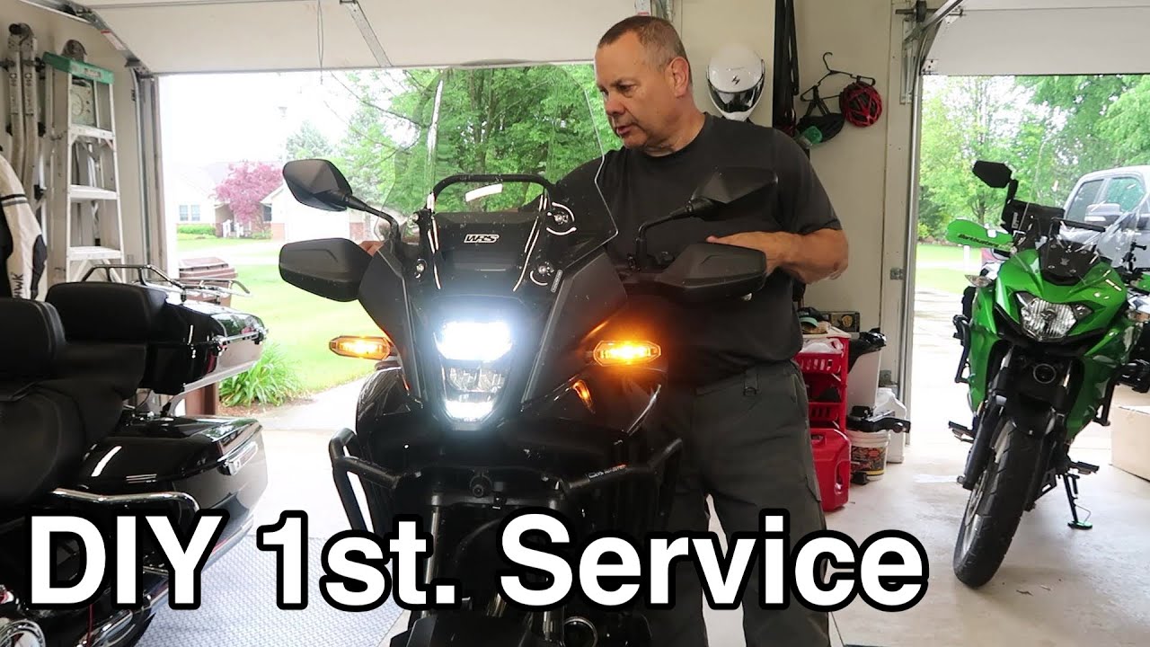 Honda NX500 DIY Service - Easier Than You Think