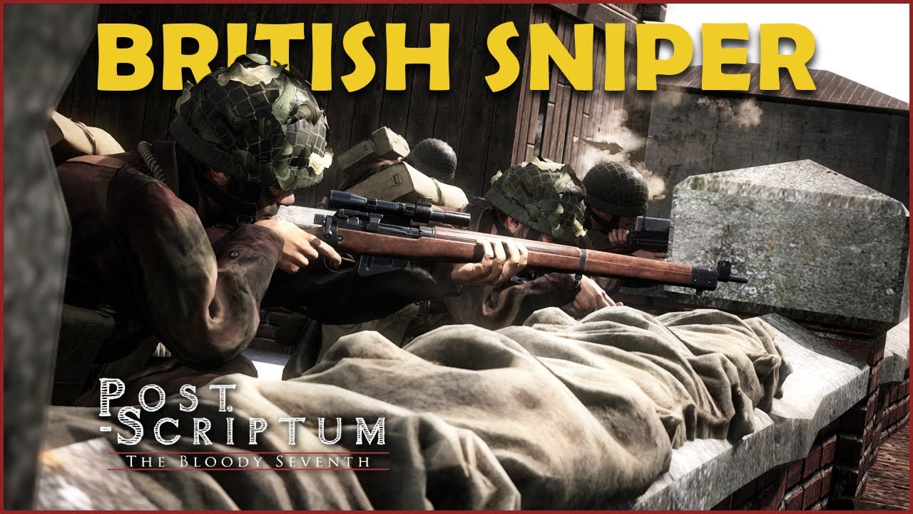 British Sniper in Arnhem | Post Scriptum | No Commentary Gameplay
