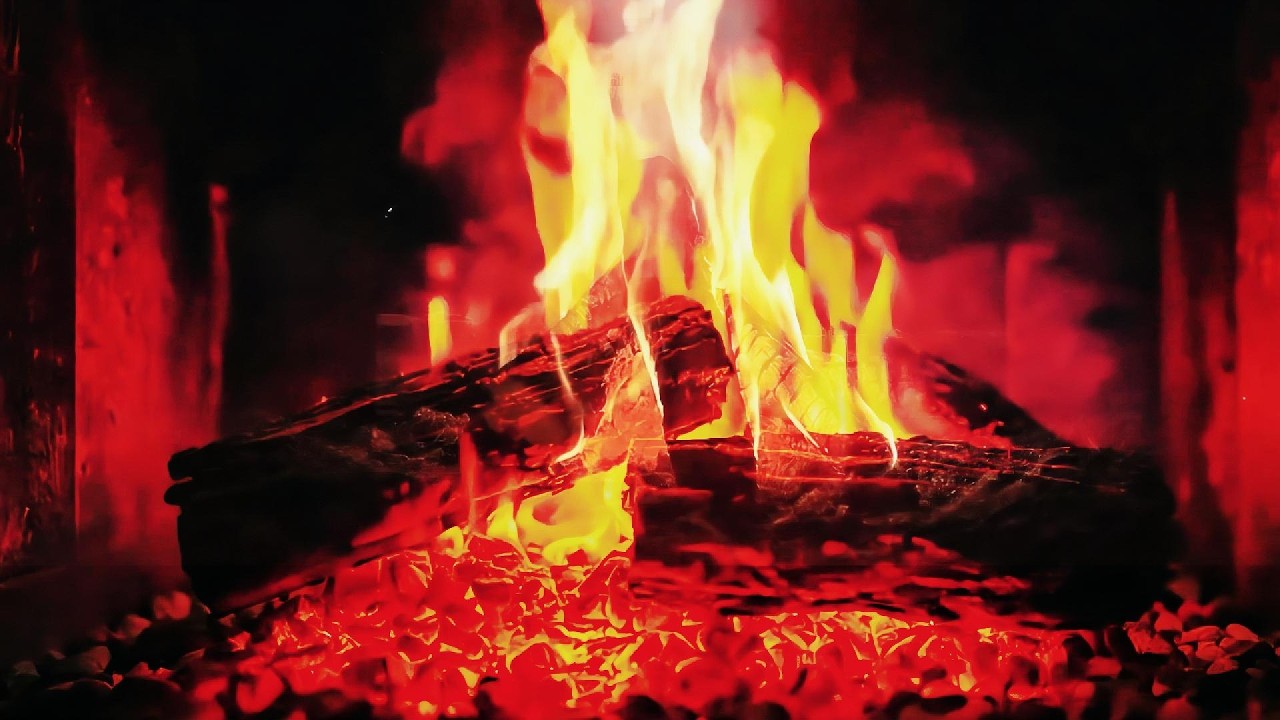 🔥 Fireplace UHD! Deep Sleep Fireplace Sounds | Cozy Crackling Fire