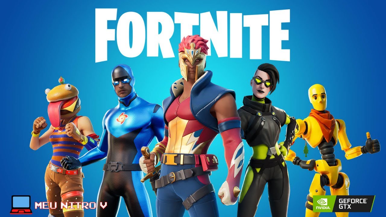 Fortnite ACER NITRO 5 AN515-55-705U i7 10750H GTX 1660ti