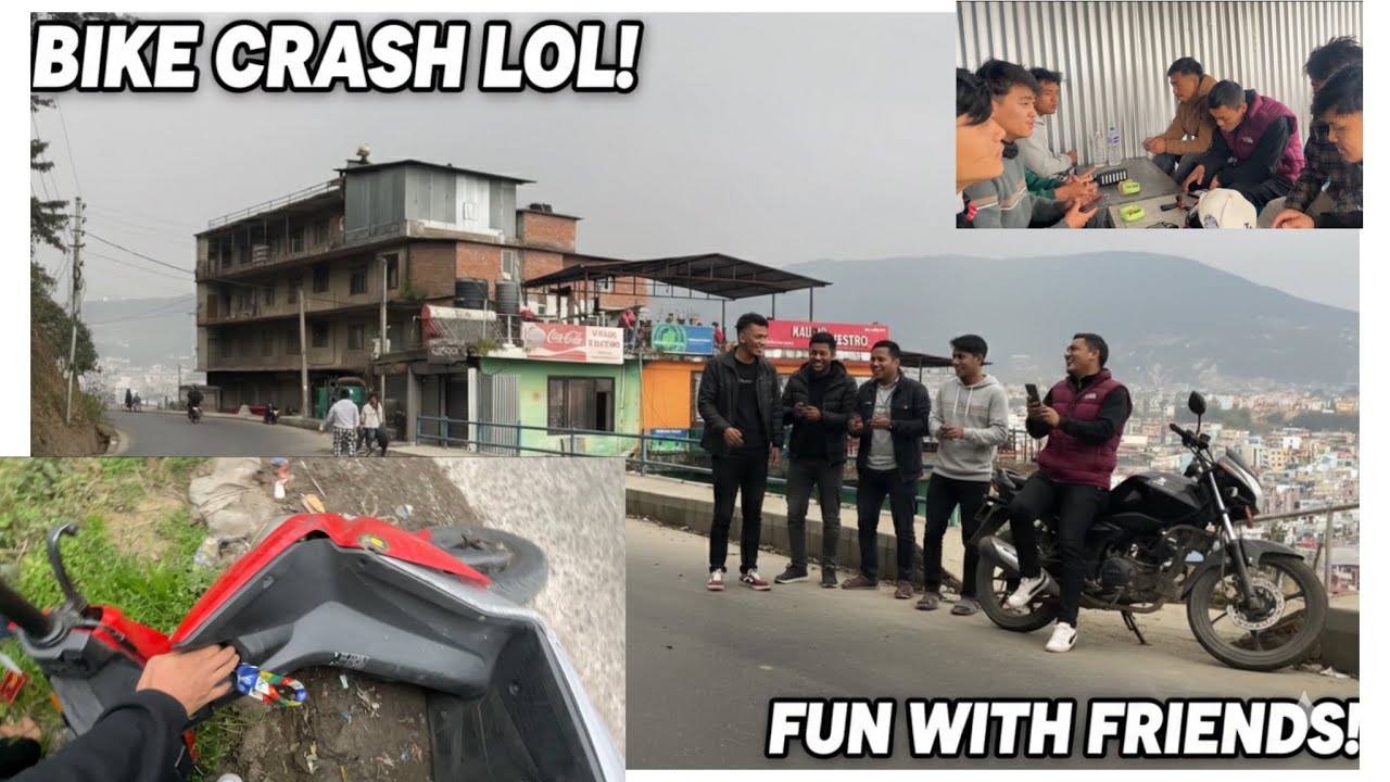 accident सँगसँगै साथीभाइसँग रमाइलो नि गरियो।🤣😅