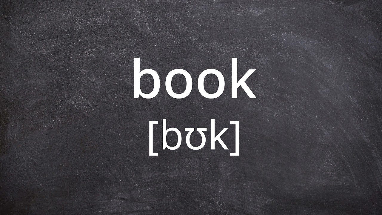 BOOK   Pronunciation in American English