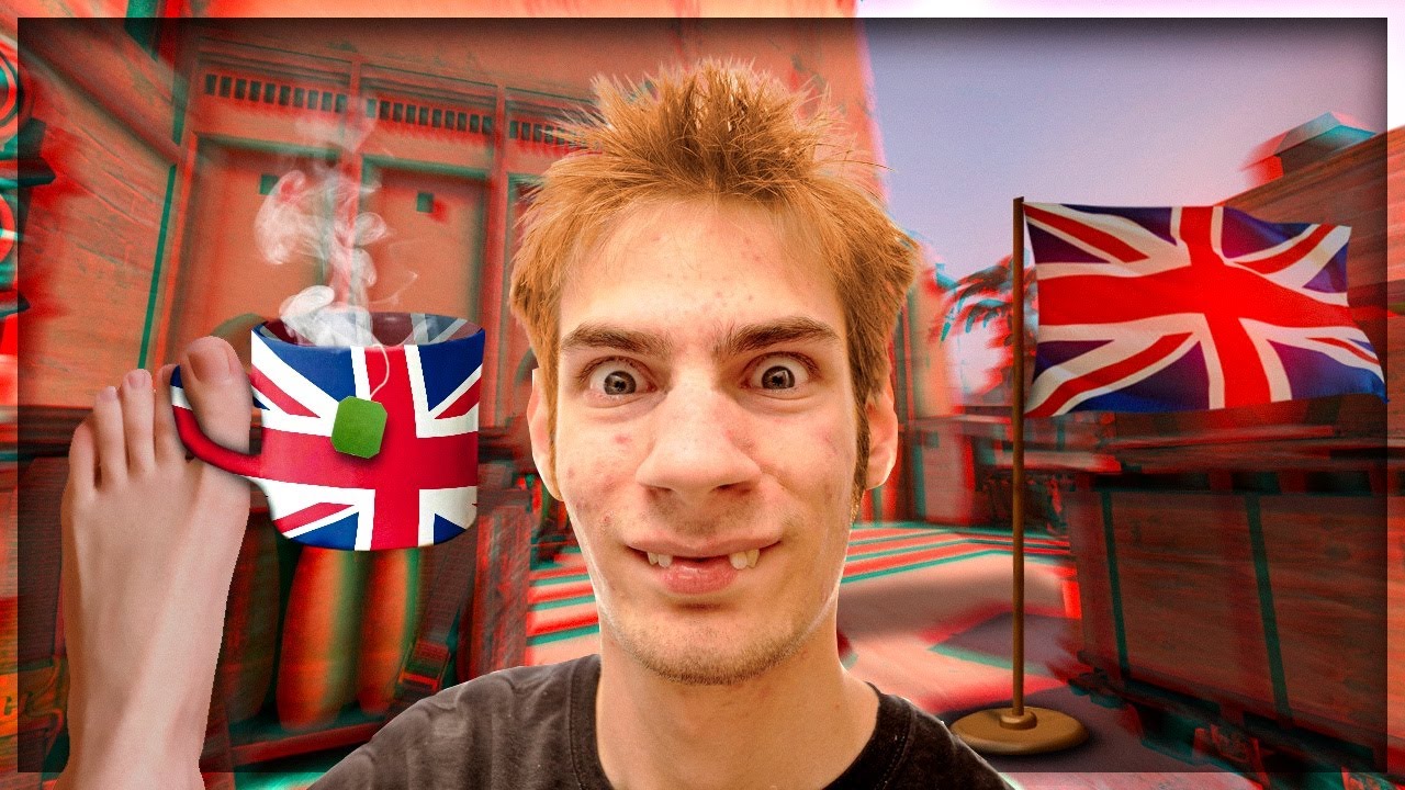 Когда у тебя есть британские товарищи по команде CS:GO