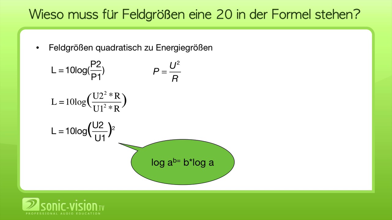 2.8 Pegelrechnung - Teil 1