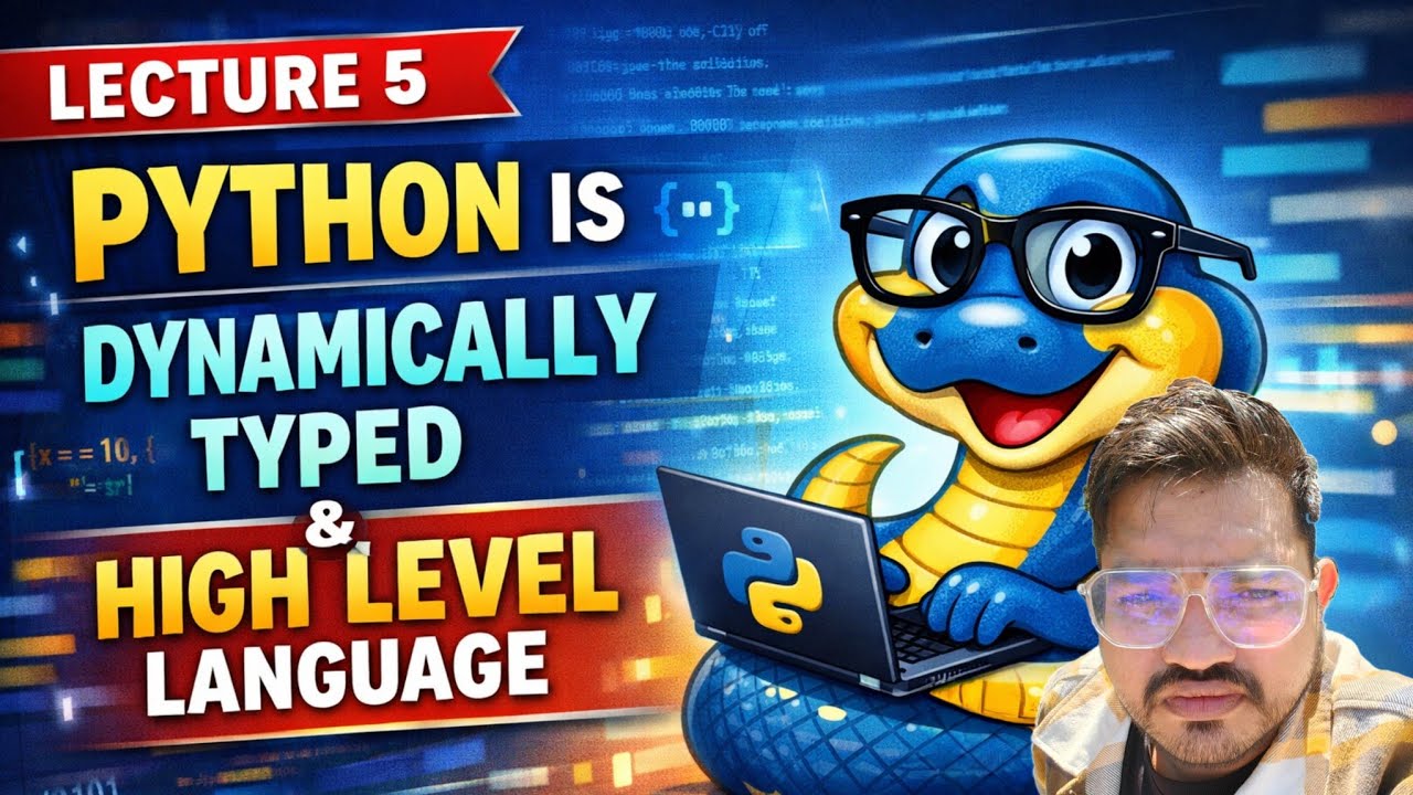 No Variable Declaration in Python? 🚀 | Python High Level & Dynamic Type Logic Explained