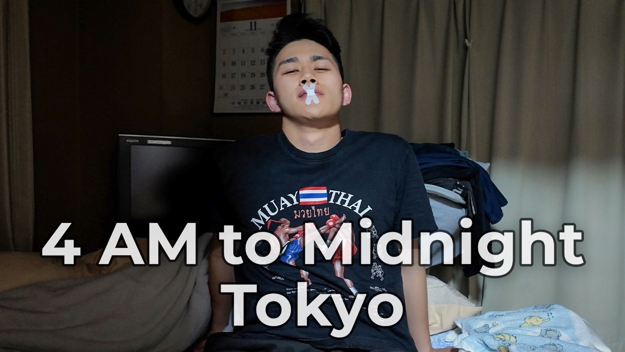 4 AM to Midnight : A Real Day in The life of 26y.o Life vlog in Tokyo